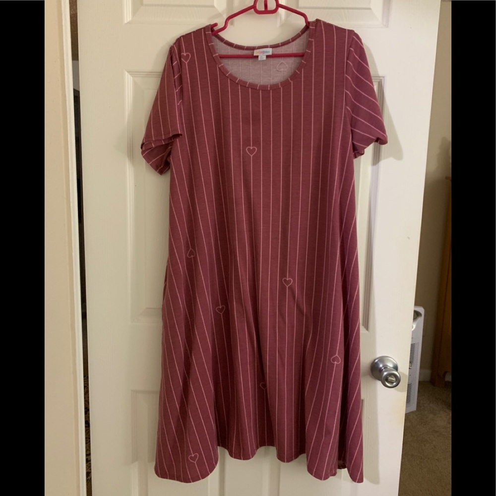 👋4/$25👋 Lularoe XL Jessie Dress